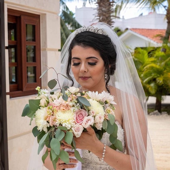 Stunning Greek Goddess Crystal Bridal Tiara Crown - Picture 6 of 16